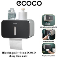 Ecoco E1903 paper box, convenient wall sticker, no drilling required