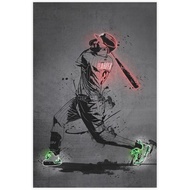 Bryce Harper Poster Baseball Art Canvas Bedroom Wall Decor Print Picture Office Dorm Room Decor Gift