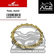 DISK, COMP CLUTCH FRICTION (22208-KYZ-901)100% ORI HONDA GENUINE PART - FUTURE 125
