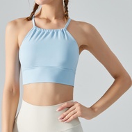 Yoga Clothes Women Short-Sleeved Bra Pilates Training Yoga Clothes Trousers Shorts