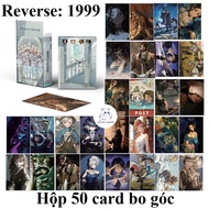 Reverse 1999 strategy game card box | Laser card with 50 lovely lomo lomocards with rounded corners