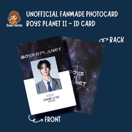 [UNOFFICIAL PHOTOCARD] BOYS PLANET 2 - ID CARD