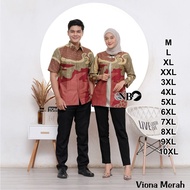 KEMEJA KATUN Couple Jumbo Batik Tops for Men and Women - Short/Long Sleeve Shirts - Cardi Blouses Uk