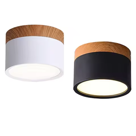 Dimmable 5W 7W 9W12W15W LED Surface Mounted Ceiling Downlight Nordic Spot light for indoor Foyer,Liv