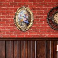 [tlvcbd] 18 Cm (7 Inch) Oval Photo Frame, 19 X 24 Cm (7.5 X 9.4 Inches) - Multifunctional Decoration