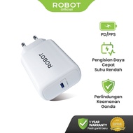 Robot Charger 30W GaN RT-G02C 1C GaN FAST CHARGER With Data Cable 150 CM