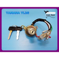 YAMAHA YL2G -- IGNITION SWITCH with KEY // Start 2 Keys Complete Set