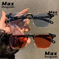 MAXG Tint Ocean Lens Sun Glasses, Vintage Cool Square Sunglasses, Fashion UV400 Retro 90s Glasses fo