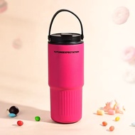 750ml 316 Stainless Steel Tumbler Straw Handheld Insulated Thermos Water Bottle Cup Termos Botol Tah