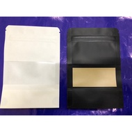 Paper ziplock bag size 4”X6” atau 10cm X 15cm -50pcs/pkt