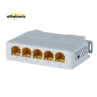 Gigabit PoE Extender 802.3af/At/Bt 5 Port PoE Repeater Vlan Extend Additional 100m(328ft) of Power a