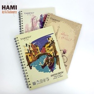 TAKEYO Drawing Notebook - Hardcover, 160gsm Filler - Size A3/A4/A5/A6/B4/B5