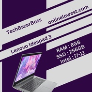 Lenovo Ideapad 3 | RAM : 8GB | SSD : 256 GB | Intel : i7-11 Brand New