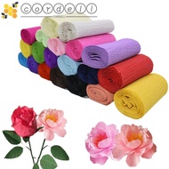 CORDELL Flower Wrapping Paper Floral DIY Party Decoration Wedding Bouquet Material Crepe Paper