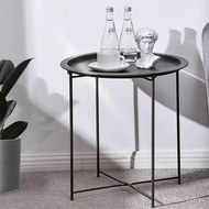 Mini Folding Table Sofa Wholesale Art Iron Edge Nordic Creative Coffee Table Simple Balcony Table Be