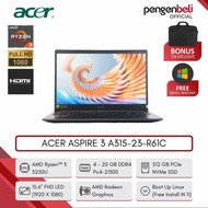 LAPTOP ACER ASPIRE A315-23-R61C - PROCESSOR AMD RYZEN 3 3250U - SSD