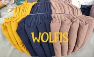 ( COD) kain wolfis kiloan murah polos 1 kg ukuran 1 meter - 2 meter /kain wolfis kiloan / kain wolfi