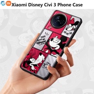 Xiaomi Civi 3 Phone Case Disney 100th Anniversary Limited Edition Disney Co-Branded Protective Case Gift