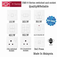 UMS 6 series Switch and Socket