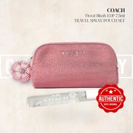 [PERFUME ALLEY] Coach Floral Blush For 7.5ml Miniature For Women Pouch Set
