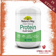 [Expiry Date: 01/2028] Nature's Way Instant Natural Protein Powder 有机蛋白粉原味 ( Natural ) 375g (Made In