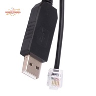 USB To Rj11 Rj12 6P4C Adapter Serial Control Cable EQMOD Cable for - Mount Pc Connect for Hand Contr