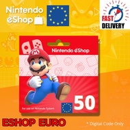 Nintendo Switch Online eShop Card Europe Top Up Prepaid Gift card Europe (Euro) eShop EUR eShop EU F
