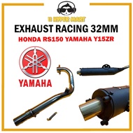 EXHAUST Adnino FOR HONDA RS150 YAMAHA Y15ZR 32mm (DESIGN ESPADA UMA)