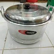 MASPION PANCI 36 CM PANCI MASAK PANCI ALUMINIUM JAWA UKURAN 36 CM 7 KILO NASI MURAH !