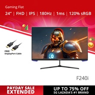PRISM+ F240i 24" 180Hz FHD 1ms MPRT 120% sRGB Productivity Monitor Gaming Monitor [1920 x 1080]