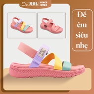 MOL men's and women's sandals with Z-shaped straps MS2HH mixed colors 4 colors (Small format, please
