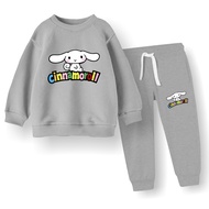 Setelan Joger Baju Anak Perempuan Gambar Motif Cinnamoroll One Set Usia 1 Sampai 6 Tahun