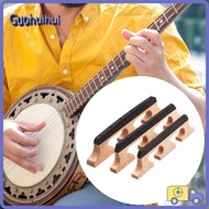 GUOHUIHUI Banjo Bridge Parts, 5 Strings Musical Instrument String Banjo Bridge, Replacement Instrume