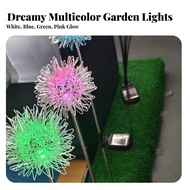 2 Pieces Waterproof Solar Solar Puffball Light Light Decorative Solar Puffball Light Solar Garden Li