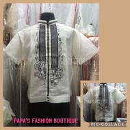 Polo Jacket Barong Tagalog for Men | Modern Barong Tagalog