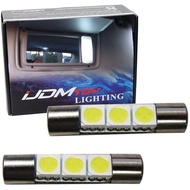 iJDMTOY 3-SMD 29mm 6614F LED Replacement Bulbs For Car Interior Sun Visor Vanity Mirror Lights, Xeno