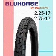 ยางนอก ใหม่ ชั้น1 2.75-17 275-17  80/90-17 ลาย m45 หลังเต่า bluhorse