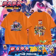HOT Papa Zola Baju peluh Papa Zola The Movie Boboiboy Graphic T-shirt Children and adults Cotton T-s