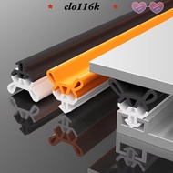 ELOK Weather Strip, Flexible TPE Window Seal Strip, Soundproofing Bilateral Plastic Steel 4M Dustpro