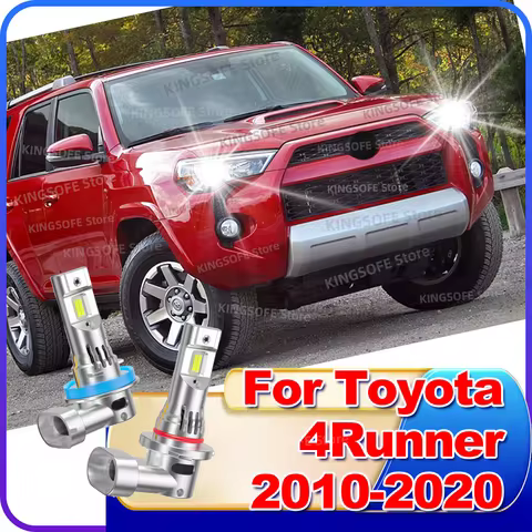 2/4Pcs 50000LM LED Car Headlight Bulb Canbus Turbo Lamp 6000K For Toyota 4Runner 2010-2020 2011 2012