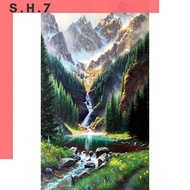 Paint By Numbers Kit DIY Landscape Hand Oil Art Picture Craft Home Wall Decor