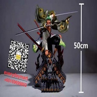 ❗️READY STOCK❗️LIMITED EDITION🔥LARGE ONE PIECE GK RORONOA ZORO PIRATE HUNTER ZORO🔥ACTION FIGURE