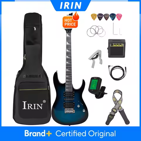 IRIN R-170 6 Strings Electric Guitar 24 Frets Maple Body Neck Electric Guitarra with Bag Amp Capo Gu
