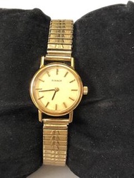 TISSOT天梭錶 女錶 手動上鍊機械錶 金色 瑞士製造Swiss made