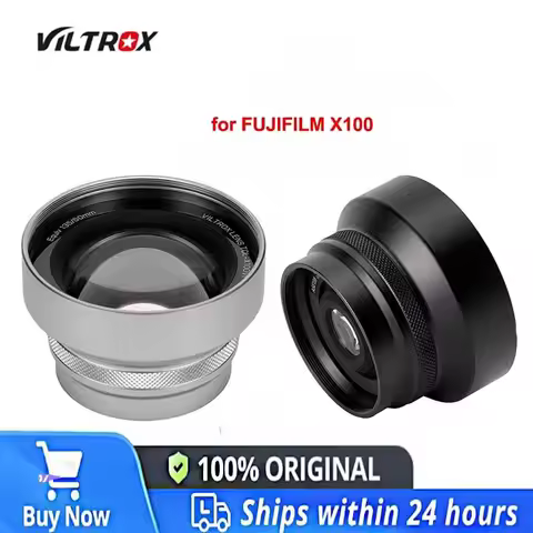 Viltrox TCL-X100VI 50mm Equivalent Telephoto Conversion Lens for FUJIFILM X100 Series Cameras Fujifi