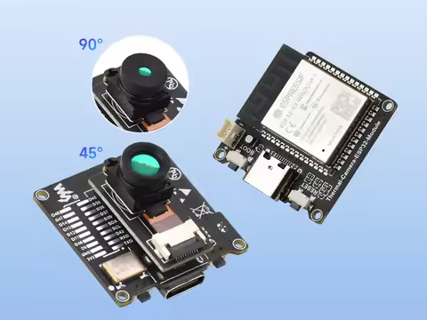 ESP32-S3 IR Thermal Imaging Camera, Type-C Port, 80×62 Pixels IR Array, Options for 45° / 90° FOV