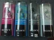 Sony 立體聲耳機（淨黑和白各1）