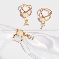 Hanging letter Silk Scarf Ring Scarf Buckle for Women Shawl Clip Buckle Scarves Buckle Holder Ring