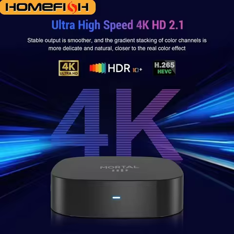 2026 New Smart TV Box T1+ RK3518 Android 14 WiFi 6 BT 5.4 Dual UI Interface 4K Ultra HD Smart Media 
