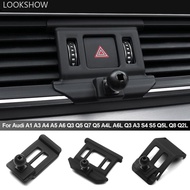 LOOKSHOW Dedicated Phone Stand Holders Base Collocation Mount Bracket for Audi A1 A3 A4 A5 A6 Q3 Q5 